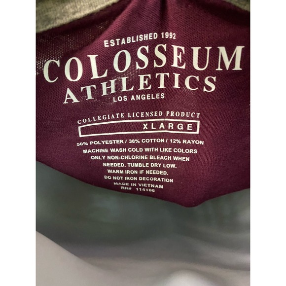 Colosseum University of Minnesota Maroon and Yellow Shirt Mens XL - Picture 3 of 11